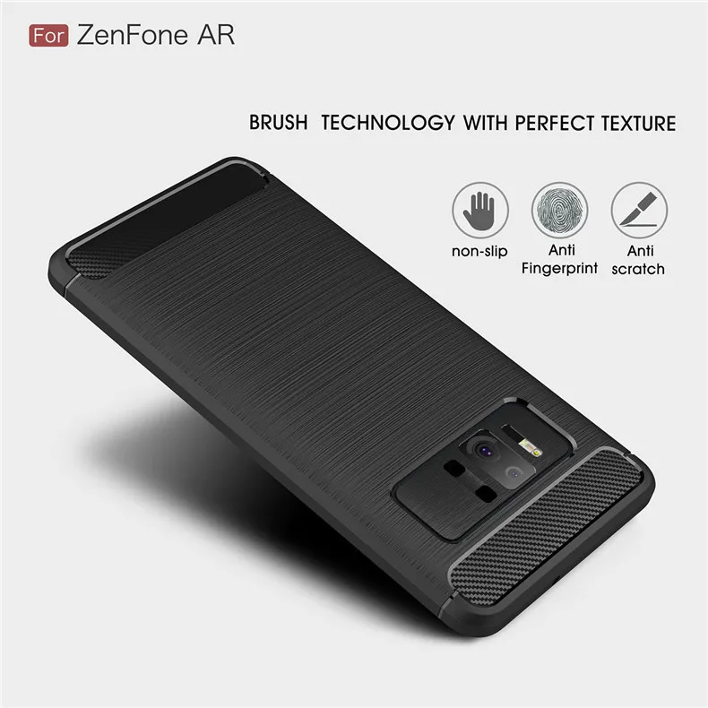 Для Coque ASUS ZS571KL случаях Asus ZenFone Капа Para Zenfone AR силиконовый чехол крышка fundas |