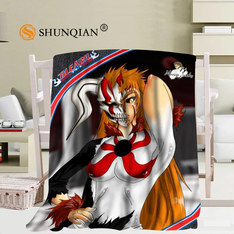 Обычай BLEACH Kuchiki Rukia одеяло Manta Falafel диван/кровать/Самолет путешествия пледы