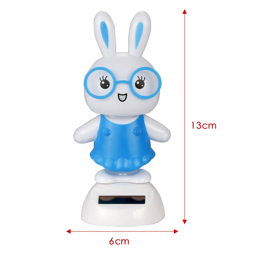 Автомобильные украшения милый танцующий кролик с головой кукла украшение салона