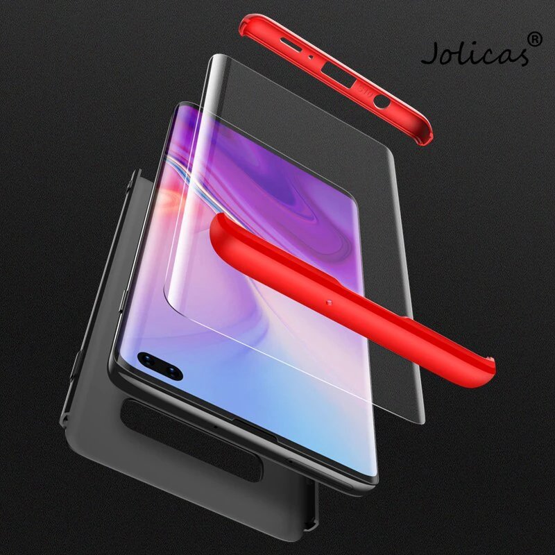 Для samsung Galaxy S10 Plus Lite чехол Роскошный 360 градусов полный ударопрочный жесткий