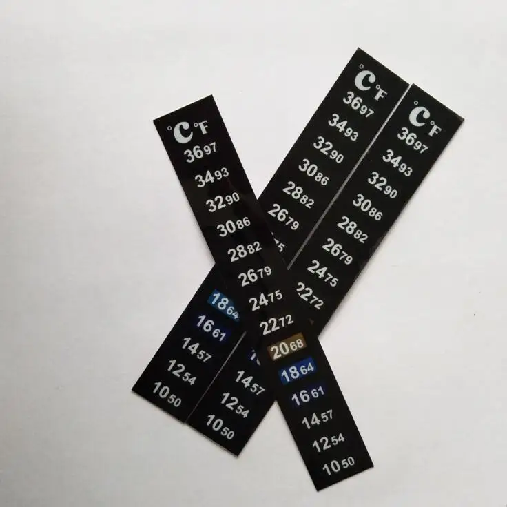 Новый приклеивающийся цифровой аквариум Аквариум Холодильник термометр стикер