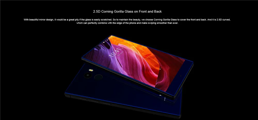 Мобильный телефон VKworld Mix Plus, 4G, 5,5 дюймов, полный экран, 3 ГБ, 32 ГБ, Android 7,0, четырехъядерный процессор MTK6737, 13 МП+ 8 Мп, отпечаток пальца, 2850 мАч, мобильный телефон