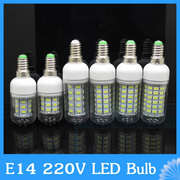 7 Вт 10 Вт 12 Вт 15 Вт 20 Вт 25 Вт SMD 5730/2835 E14 светодиодный светильник, 220V 24 светодиодный s 30 светодиодный s 36 светодиодный s 48 Светодиодный s 56 светодиодный s 69 светодиодный s 5730SMD светодиодный светильник лампочка