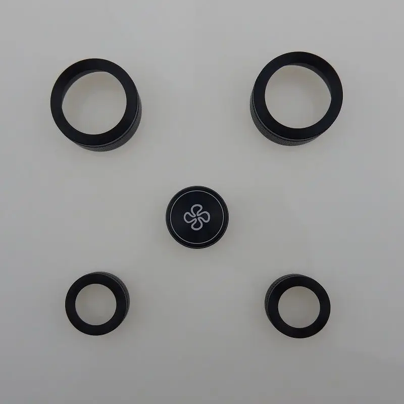 Кнопка вентилятора из алюминиевого сплава для автомобильного кондиционера