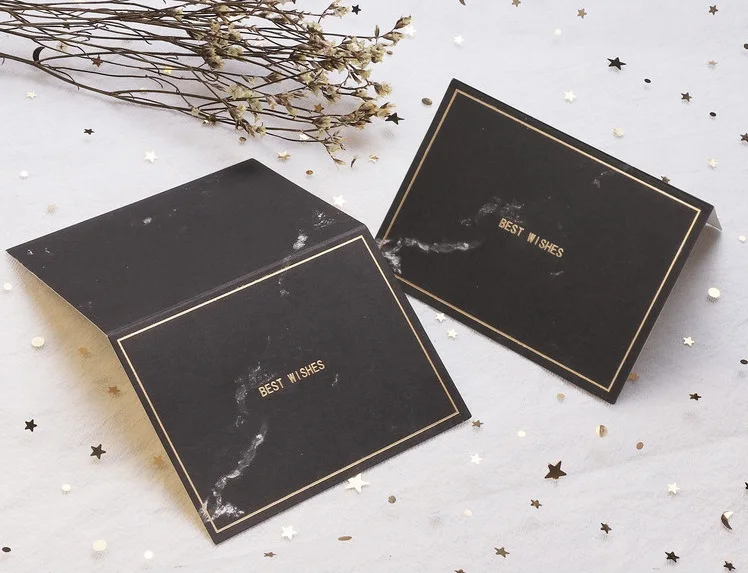 20 шт. творческие мраморные складки благословение мультфильм День святого