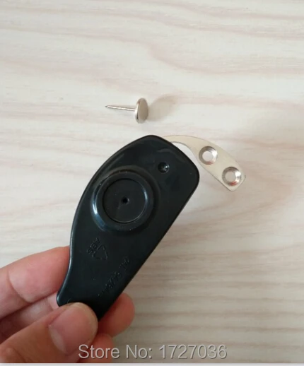 EAS для удаления крючок деактиватора антикражных этикеток Detacher приспособление для удаления защитной бирки используется для EAS жесткая бирка