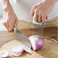 meat fork meat injection needle meat tenderizer tomato potato onion shredder slicer cutter chooper finger cutting protector