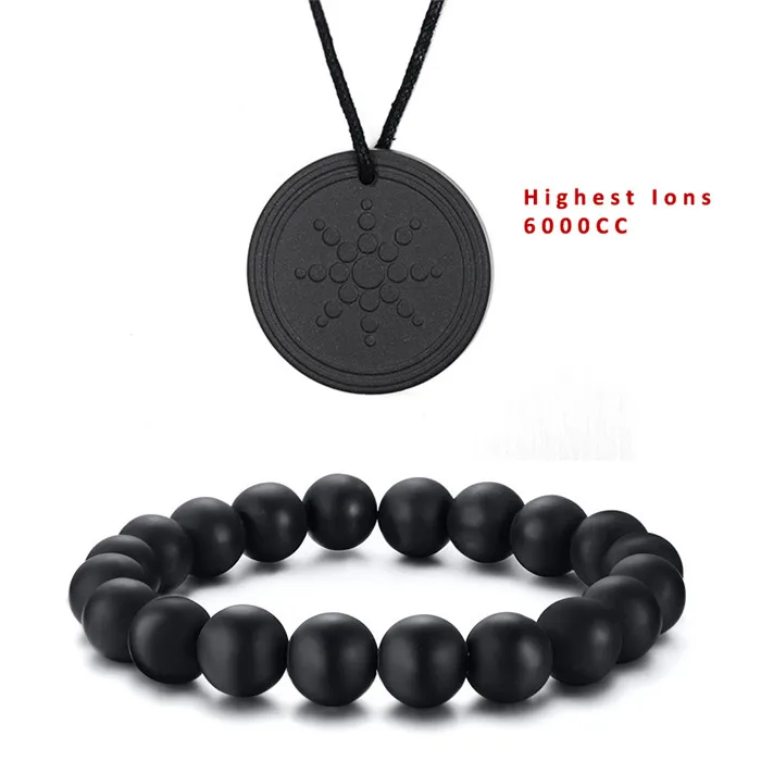 Bracelet Pendant Самый дешевый! EBUTY натуральные мужские браслеты черный натуральный камень женские ювелирные изделия бусины Турмалин талисманы кулон 6000CC - Окраска металла: Bracelet Pendant