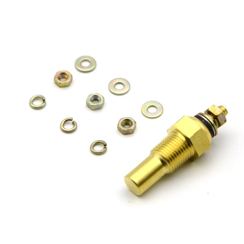 2 &quot52 мм Автомобильный датчик температуры воды аналоговый углеродное волокно