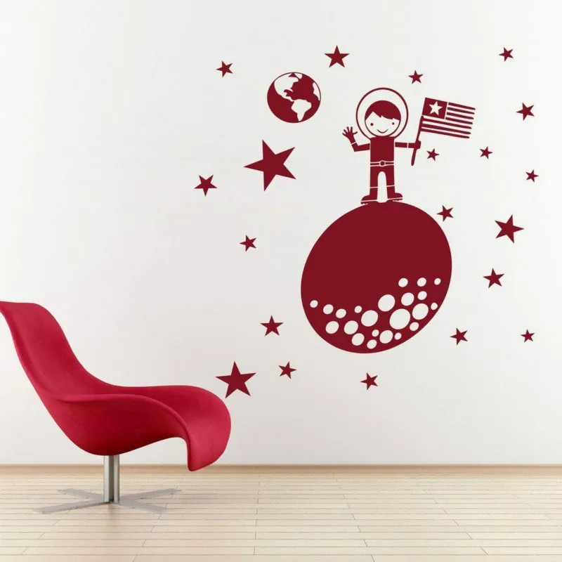 

Planet Design Home Art Decor Decal Mural Wall Sticker Kids Room Free Shipping