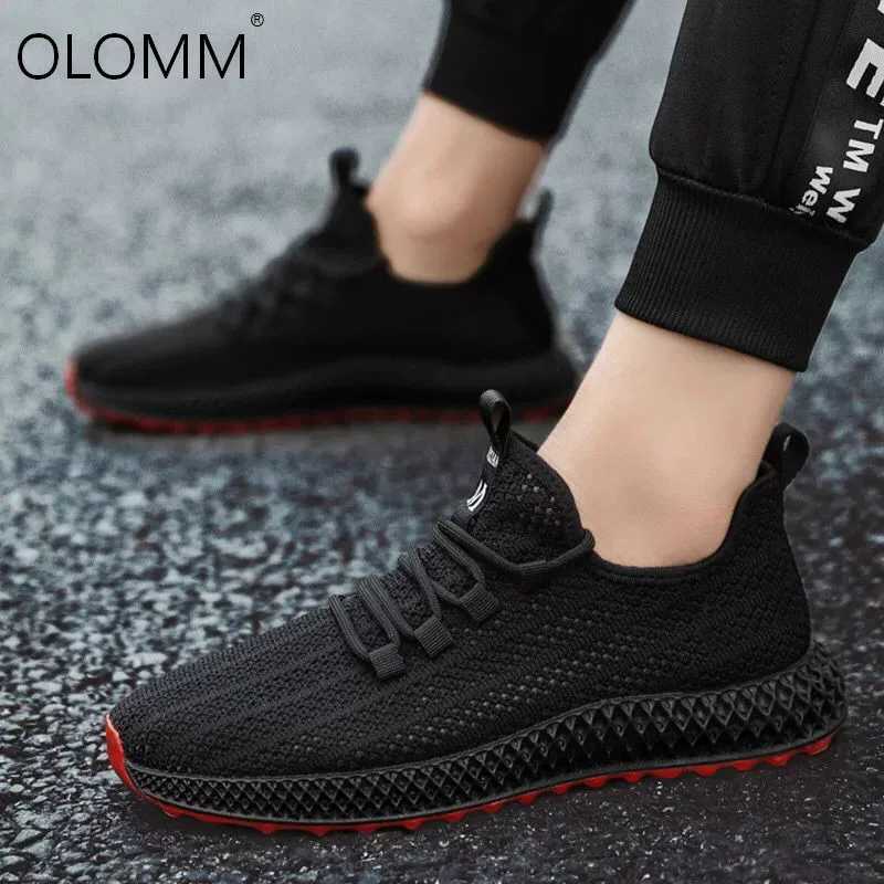 

2019 Spring and Summer Male Breathable Leisure Sports Flying Woven Mesh Shoes Student Shoes Shoes Mens Shoes Casual