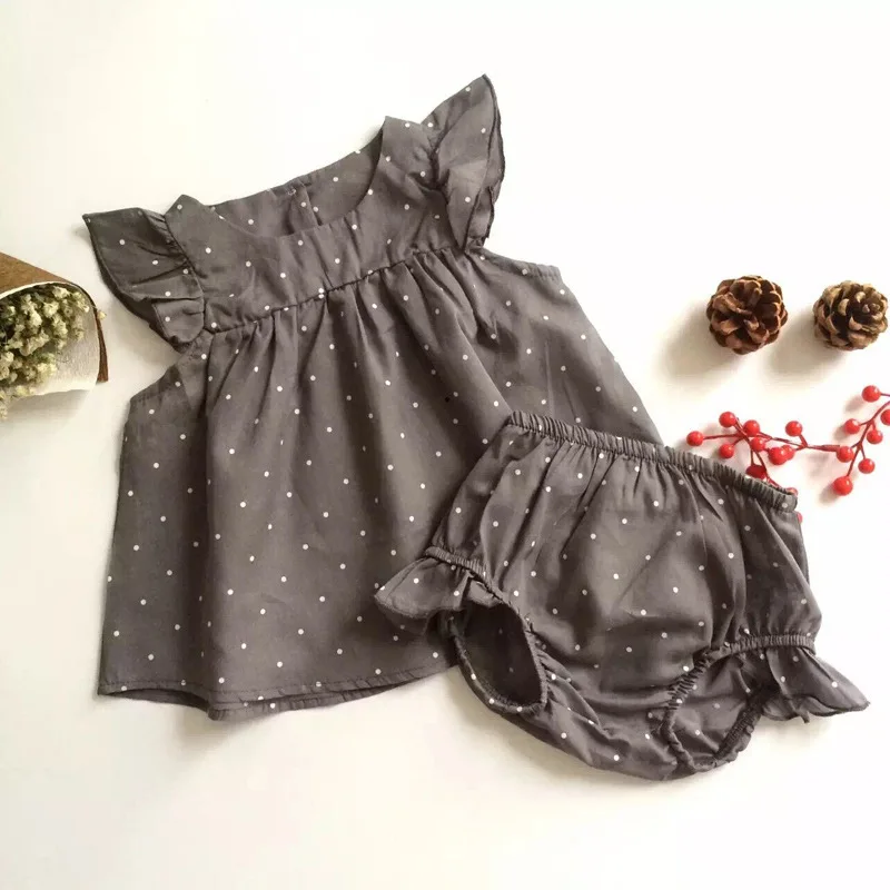 Комплекты одежды для девочек костюм лето 2019 блузка + шорты маленьких принцесс с