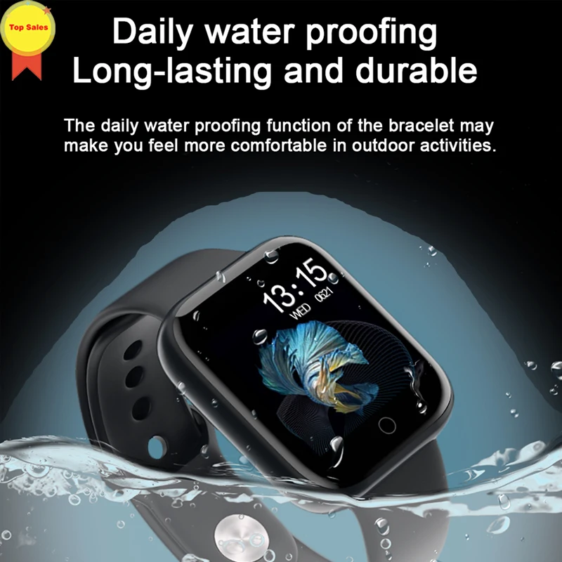 

Smart Watch Men Blood Pressure Oxygen Monitor Sedentary Reminder Multi-Sport Mode Smart Watches For Apple Android IOS xiaoxi