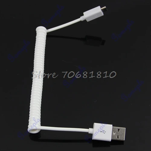 Новинка A To B Micro Sync кабель адаптер для зарядного устройства передачи данных Белый