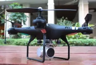 black wifi 2.0p Профессиональный gps-дрон с дистанционным управлением и дистанционным управлением X25GWF 720 P, регулируемая HD камера, Безголовый/объемный режим, умный Радиоуправляемый квадрокоптер - Цвет: black wifi 2.0p