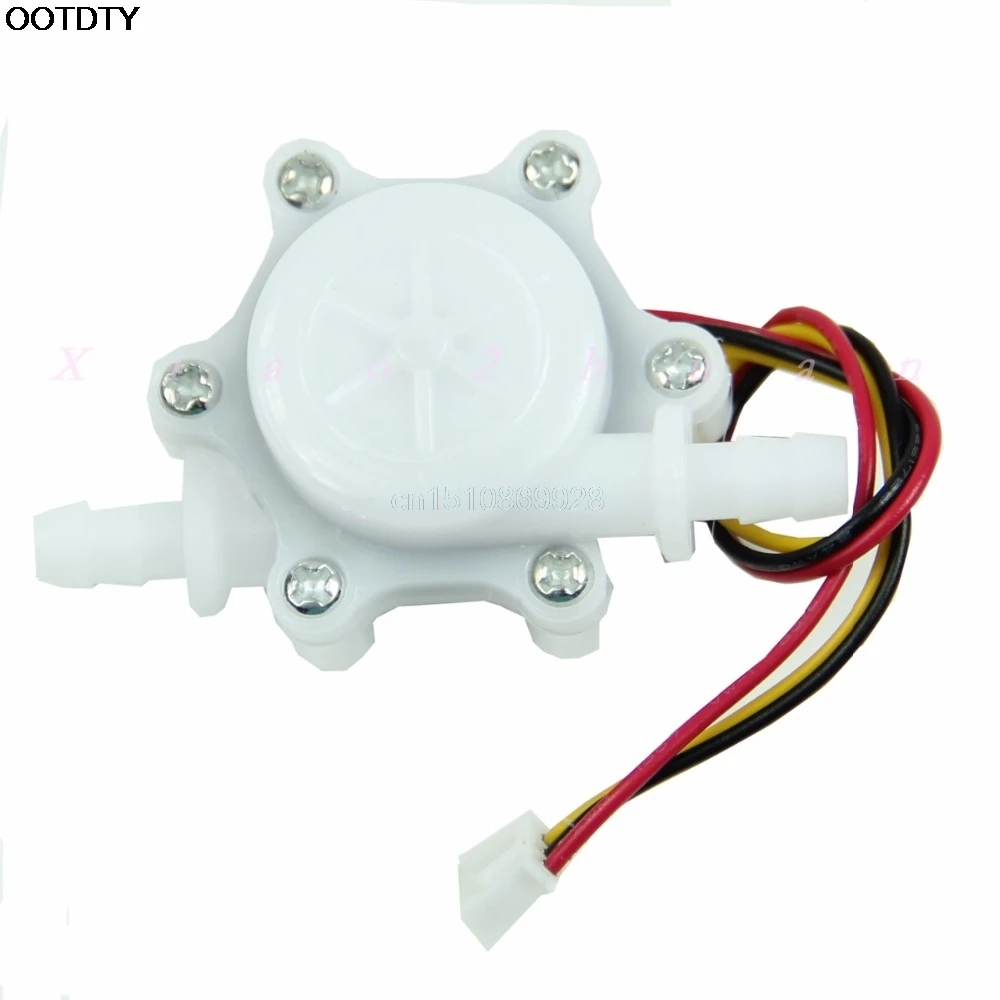 1 шт. Кофе чайник воды расходомер дозатор потока Сенсор внутренним диаметром 3 мм 5