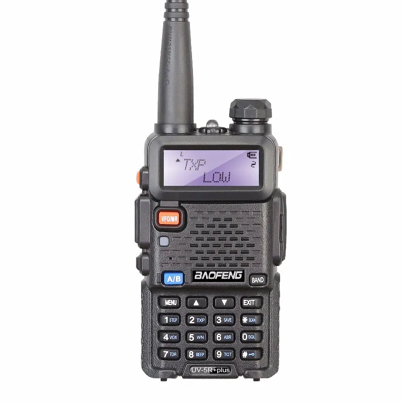2 шт./лот, трехдиапазонная рация, 8 Вт/4 Вт/1 Вт, Двухдиапазонная UV-5R плюс, портативная рация, Бесплатный наушник UV5R plus