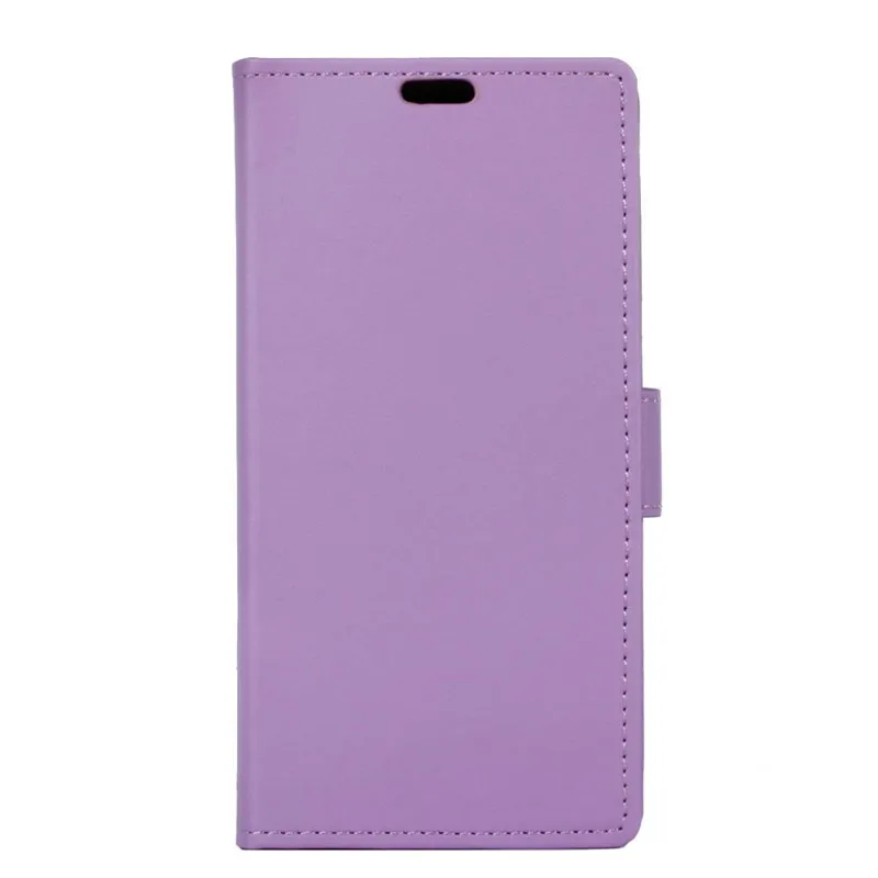 Фиолетовый PU Кожаный Бумажник Стенд Флип Case Обложка Для ZTE Blade V7 Lite (5.0 incn) Case|wallet