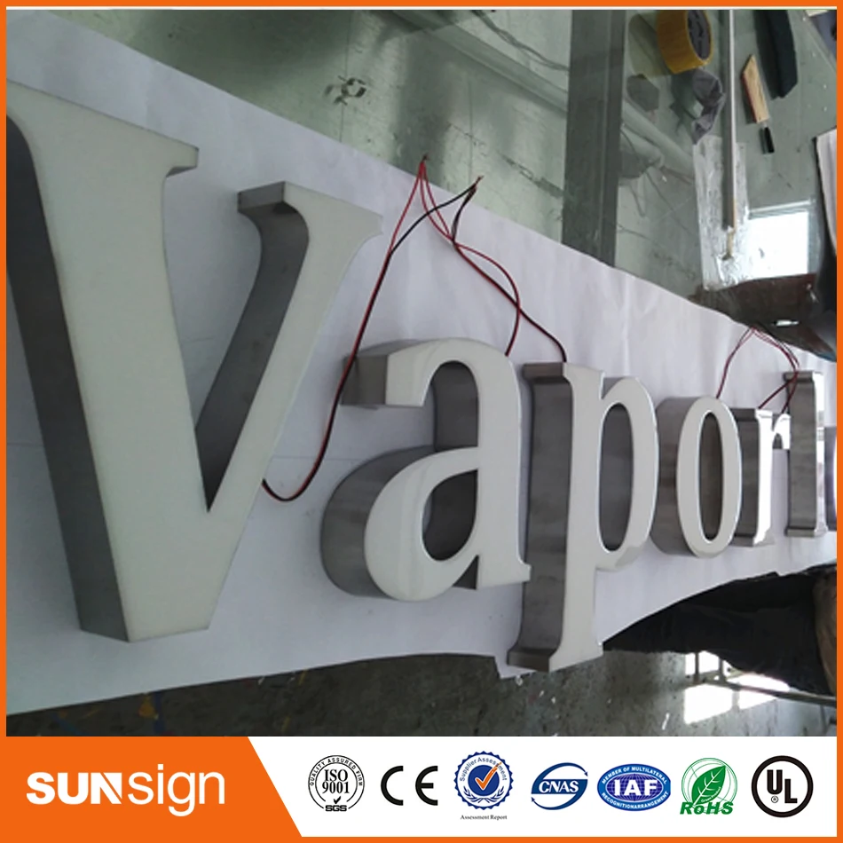 Горячая Распродажа светодиодный светильник из смолы|lighted channel letters|led light letterslight