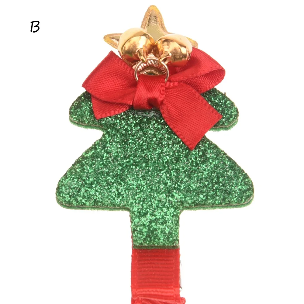 7 шт. новогодние украшения для волос с бантом|fashion hair clip|hair cliphair clip fashion |