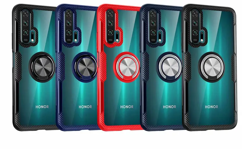 For Huawei Honor 20 Pro Honor20 10 Lite 10i 20i Case Magnetic Ring Stand Cover for Honor 7X 8X Max 8S Y5 P Smart Plus
