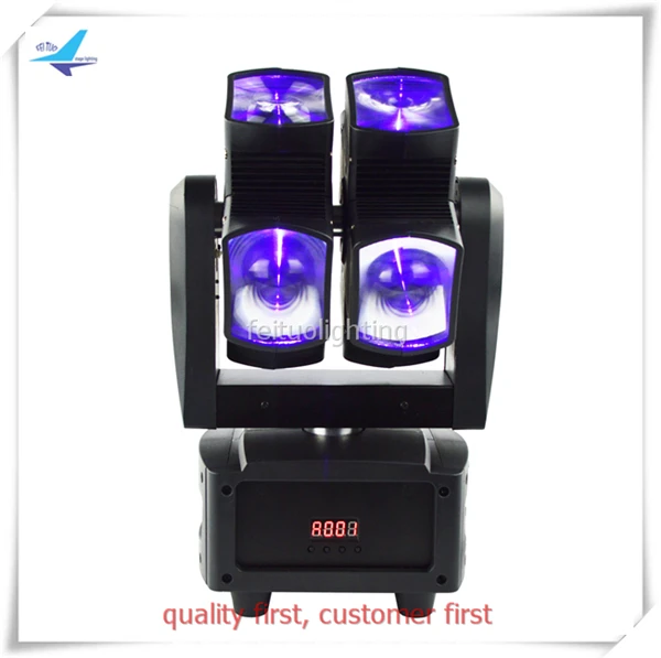 6 шт./партия двухколесные кольца с эффектом ветра и огня 8x10 Вт|beam moving head light|moving