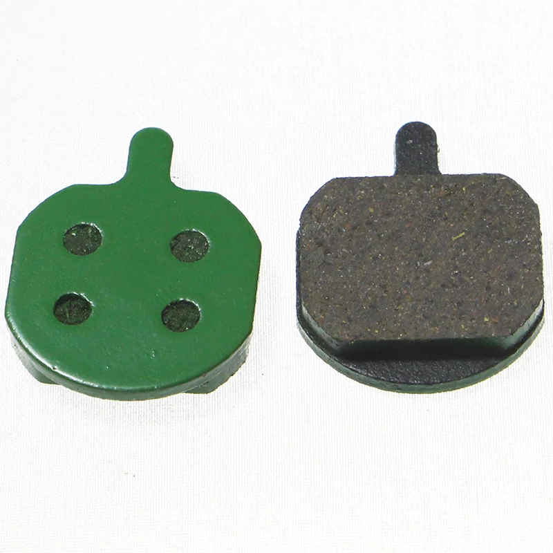 5 пар (10 шт.) зеленые полуметаллические велосипедные дисковые Тормозные колодки