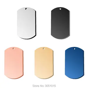 20X Персонализированная бирка для собак, военная бирка для собак из нержавеющей стали с гравировкой