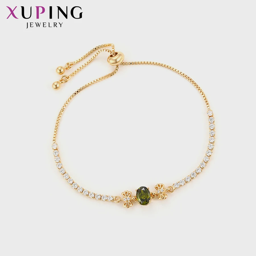 Xuping Fashion Vintage Bracelet With Synthetic Cubic Zirconia for Women Jewelry Gifts 70007 | Украшения и аксессуары