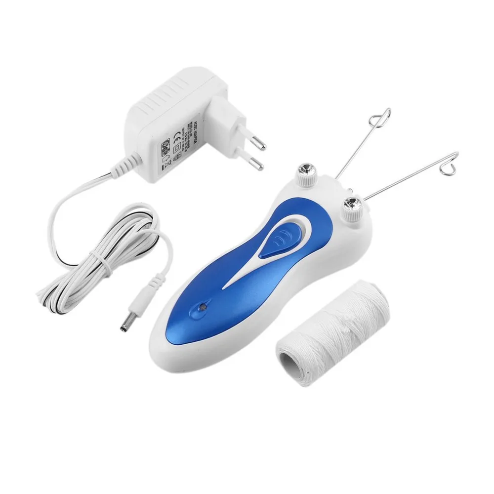 Электрический эпилятор для лица и тела Defeatherer депилятор с хлопковой нитью бритва