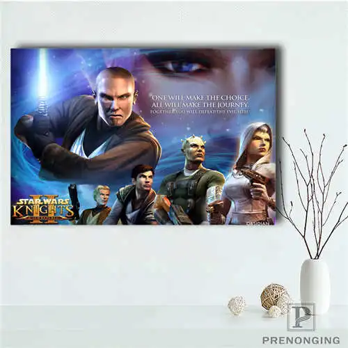 Пользовательские Звёздные войны (2) @ 1 Печатный постер ткани стены искусства