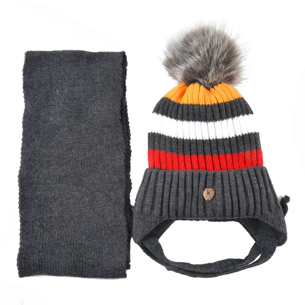 капор зимняя шапка для девочки шапки девочек с помпоном бини помпоны меховые