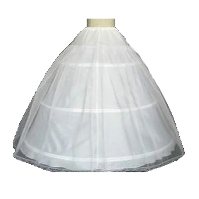 Лидер продаж 3 Бальные юбки-американки для свадебного платья белые свадебные