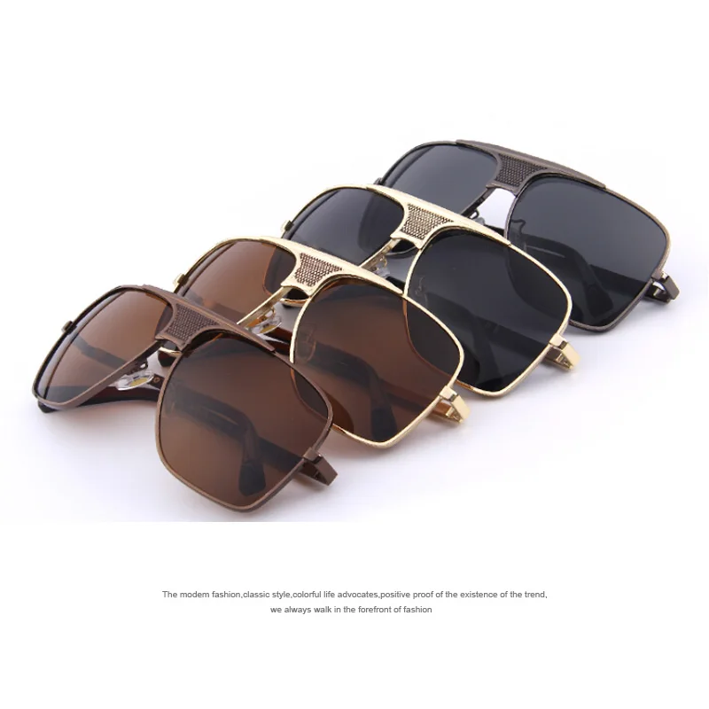 Винтаж квадратные мужские солнцезащитные очки Для женщин Брендовая