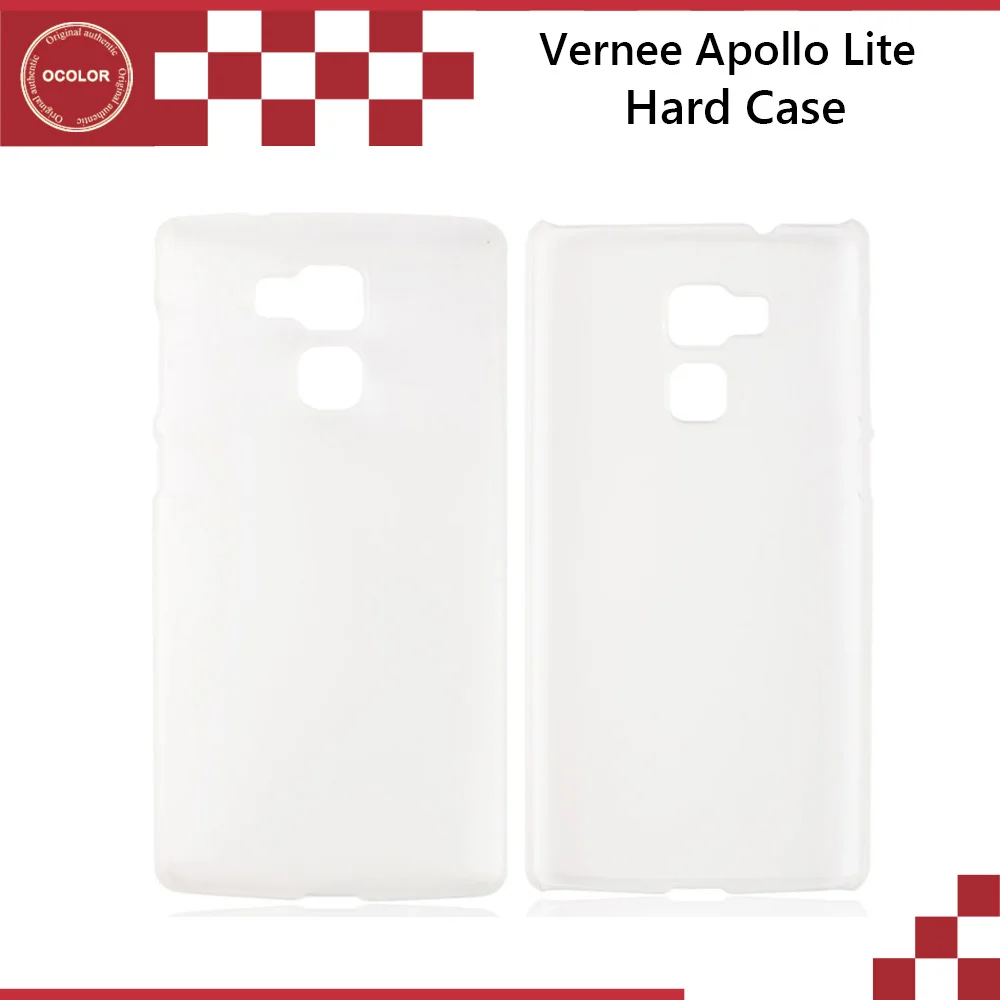 Ocolor для Vernee Apollo Lite PC пластик задняя крышка протектор жесткий чехол аксессуары