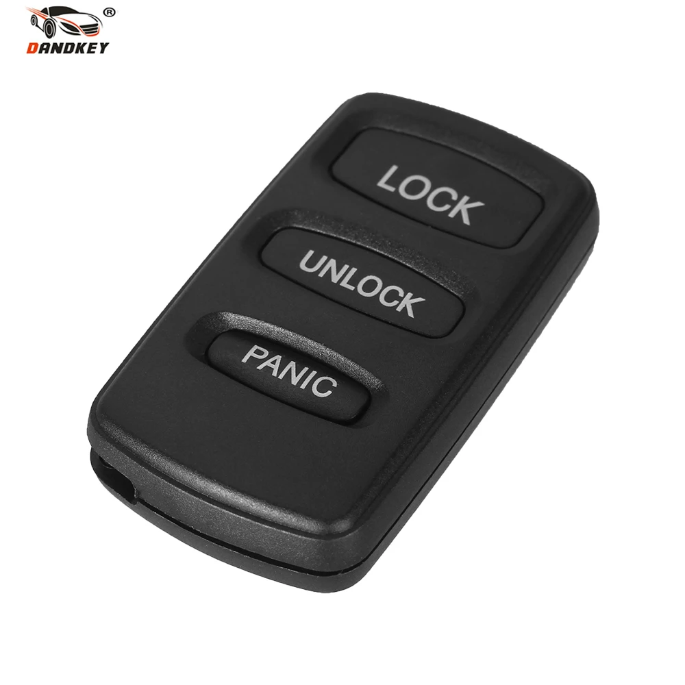 Чехол для ключей DANDKEY 10p с 3 кнопками и дистанционным управлением Mitsubishi Lancer Outlander