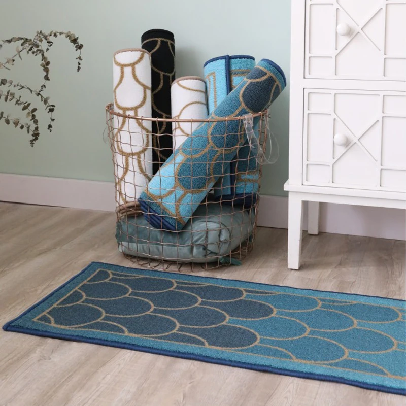 Винтажный Золотой коврик Ins богемный скандинавский ковер для гостиной