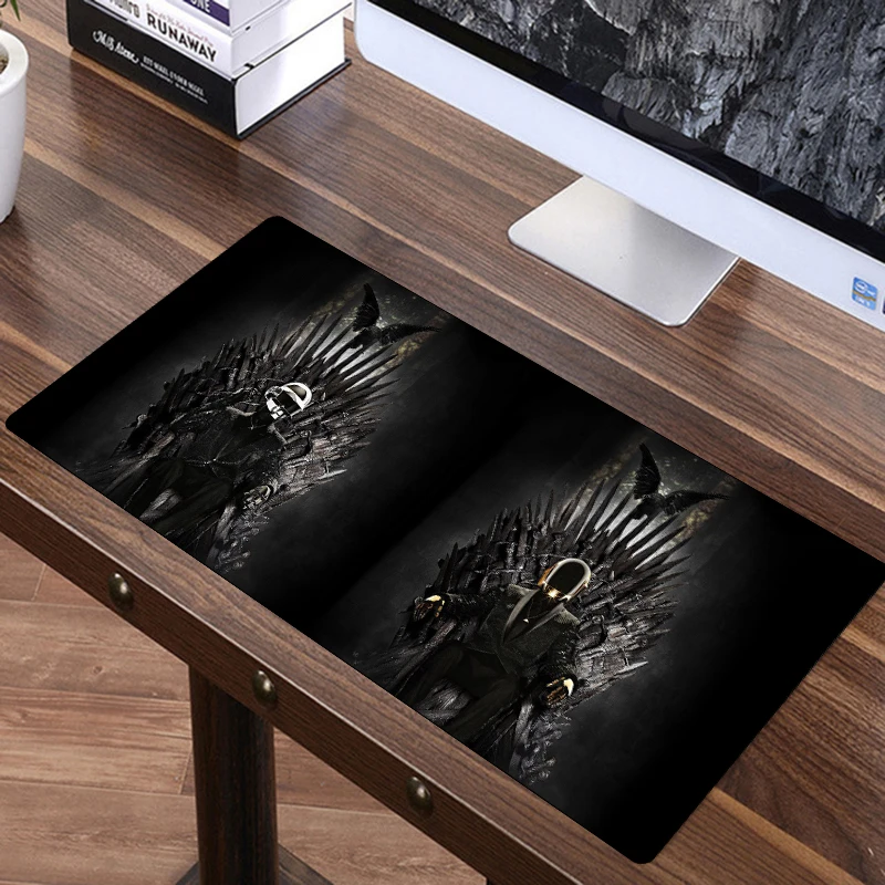 FFFAS 70x30 см большой геймерский игровой коврик для мыши Большая Игра престолов лед и огонь песня Декор коврик для мыши стол ноутбук подушка для ноутбука