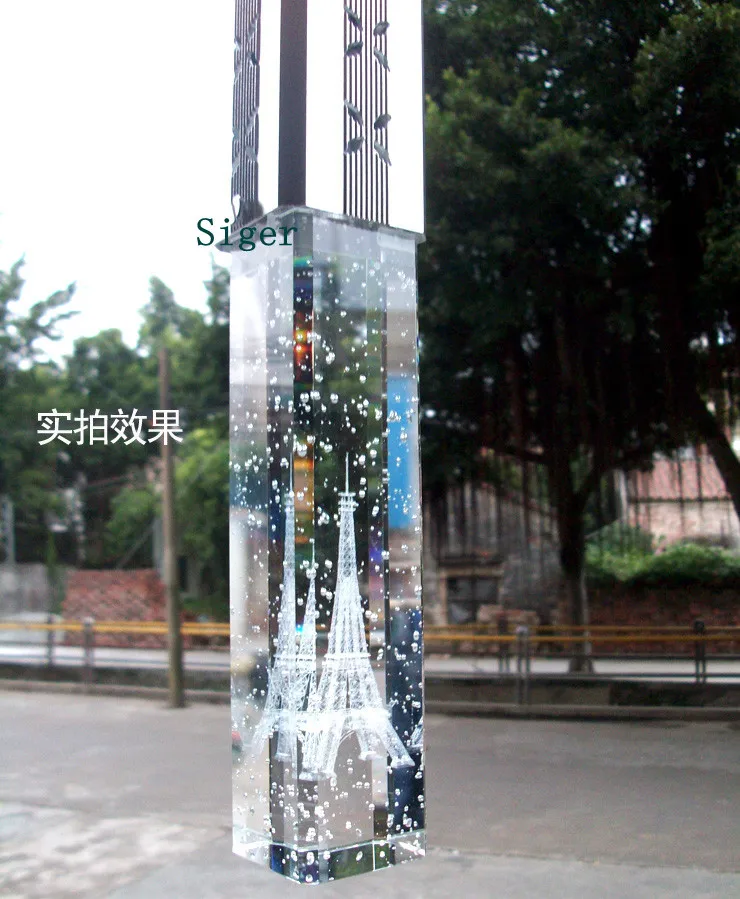 Современный светодиодный для бара счетчик лампы один кристалл пузырчатая