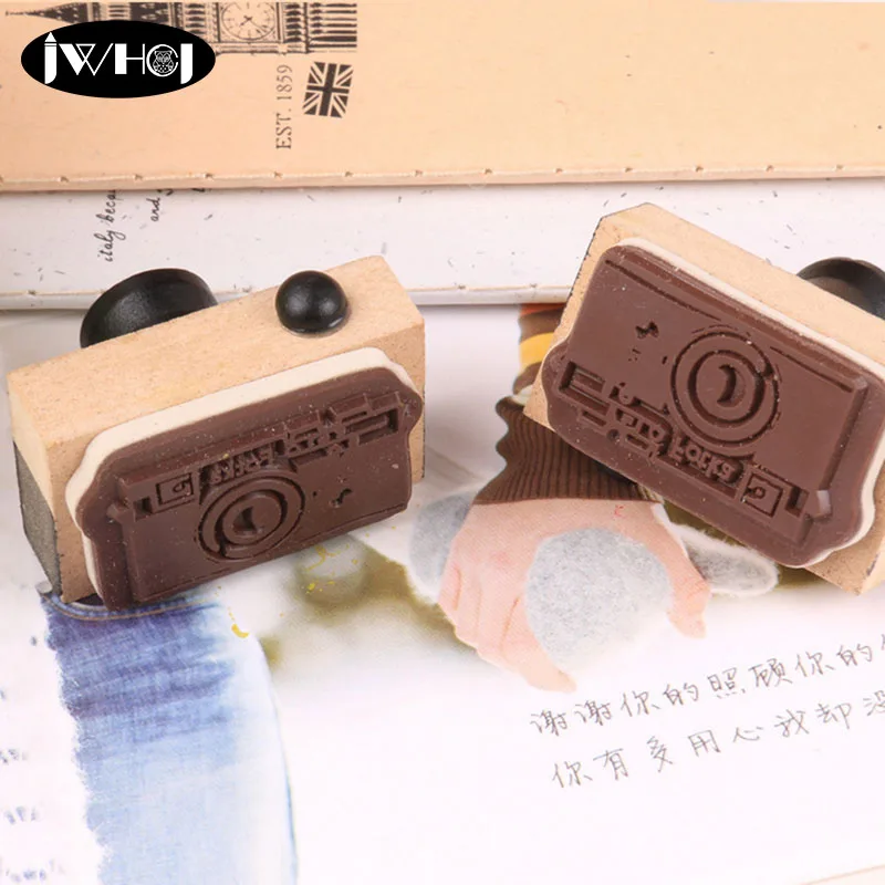 1 шт. креативные деревянные и резиновые штампы для скрапбукинга ручной работы