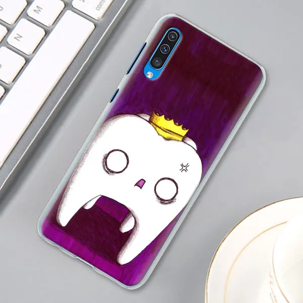 Стоматолог зубов чехол КРЫШКА ДЛЯ samsung Galaxy A30 A40 A50 A70 A6 A8 плюс A7 A9 M30 чехол для телефона Coque - Цвет: 14