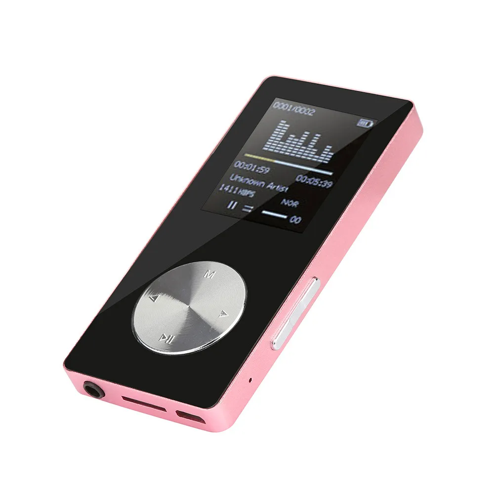 Новая мода 4 Гб MP3 плеер FM портативный TFT экран HiFi без потерь звук музыка USB