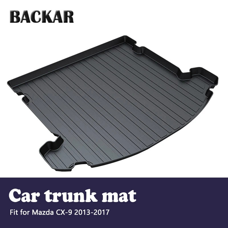 Задний коврик для багажника Backa подкладка водонепроницаемый Противоскользящий