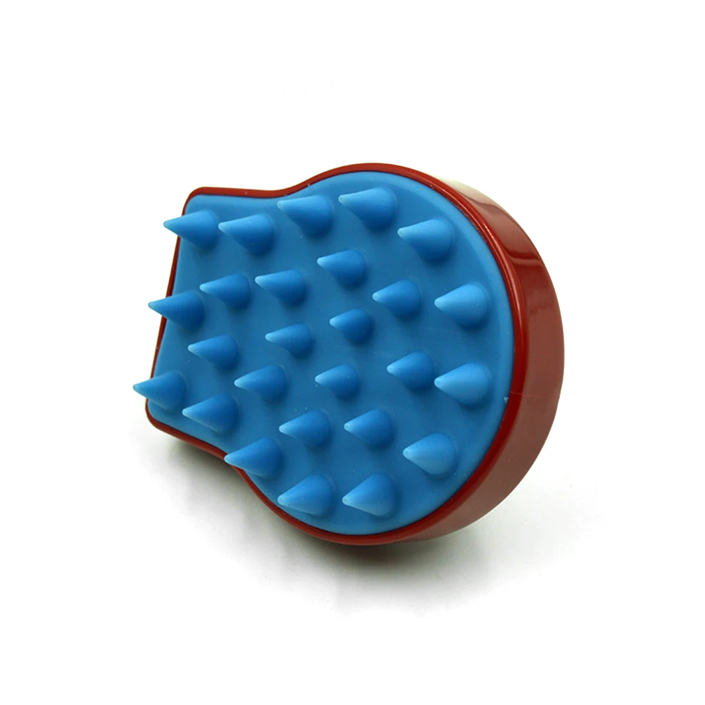 1 шт. Уход за волосами спа массажная расческа силиконовый шампунь для кожи головы