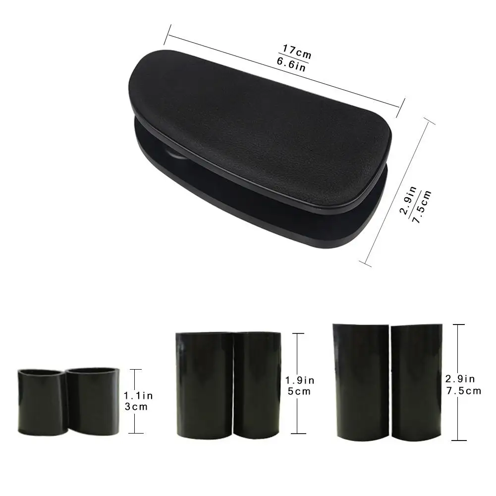 Car Armrest Handrail Support Universal Pad Central Armrest Box Elbow Support Car Interior ABS Mat
