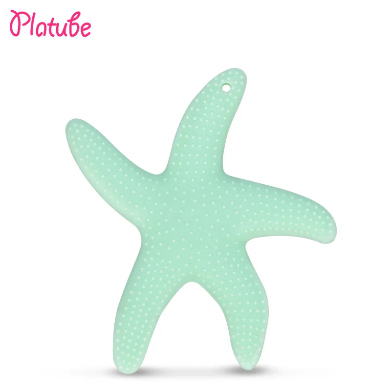 Детский Starfish BPA Бесплатный силиконовый Прорезыватель для зубов прорезывание