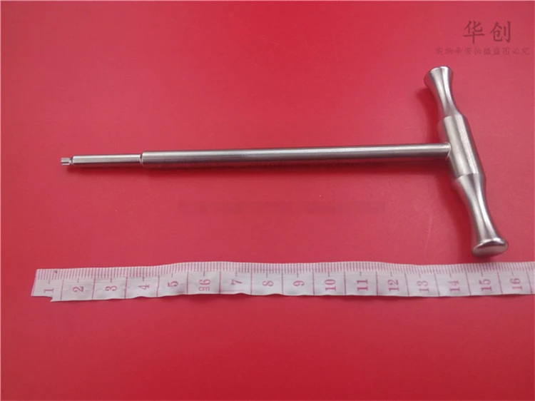 Медицинский ортопедический инструмент Т образный Отвертка костный винт снятие