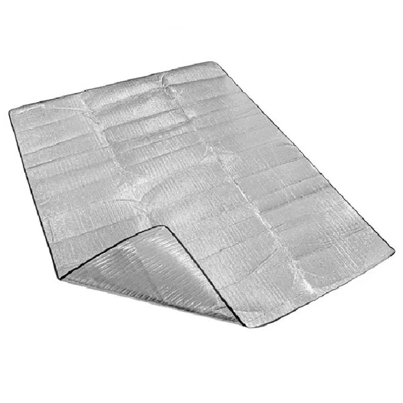 1 шт. водонепроницаемый алюминиевый пленочный EVA коврик для кемпинга складной