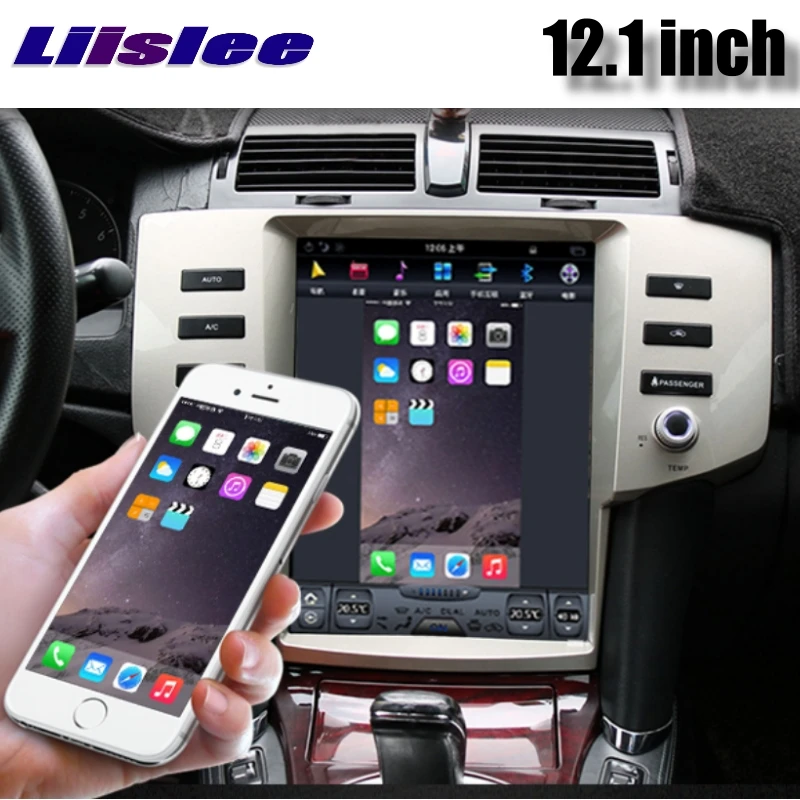 Для Toyota Mark X X120 Reiz 2009~ 2G ram LiisLee Автомобильный мультимедийный gps wifi Аудио стерео радио навигация NAV NAVI карта