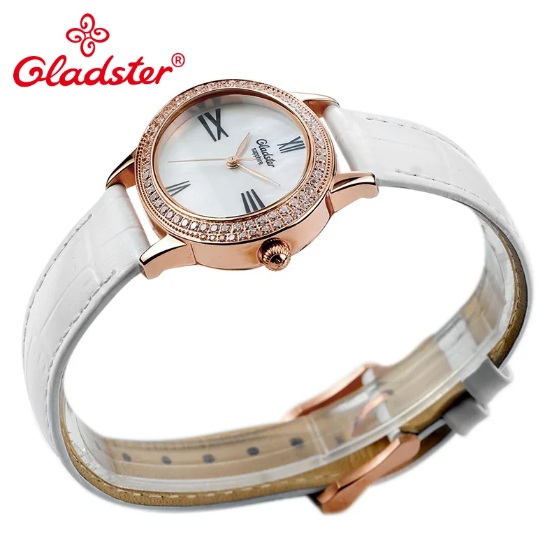 Gladster японские MIYOTA GL30 часы с циферблатом в виде ракушки уникальные женские